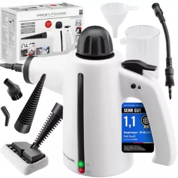 PROFICARE PC-DR 3145 höyrypuhdistin, 1000 W, 250 ml, 3,5 bar
