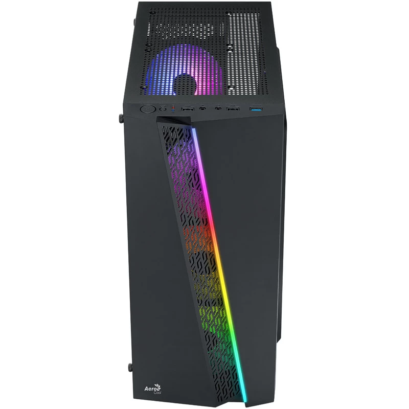 Aerocool Blade V1 Midi Tower musta karkaistu lasi