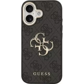GUESS Hard Cover 4G Metal Logo Black Apple iPhone 17