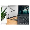 GoodConnections USB-C 4.0 (ST-ST) 1m punottu kaapeli 100W 8K 30Hz antrasiitti