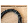 GoodConnections USB-C 4.0 (ST-ST) 1m punottu kaapeli 100W 8K 30Hz antrasiitti