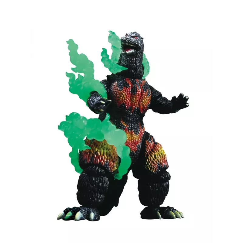 BANDAI Godzilla -toimintafiguuri - Burning Godzilla Glow 7 tuuman mittakaava