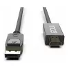 INCA DisplayPort - HDMI -kaapeli 1,8 m 10,2 Gbit/s musta