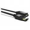 INCA DisplayPort - HDMI -kaapeli 1,8 m 10,2 Gbit/s musta