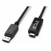 INCA DisplayPort - HDMI -kaapeli 1,8 m 10,2 Gbit/s musta