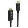 INCA DisplayPort - HDMI -kaapeli 1,8 m 10,2 Gbit/s musta