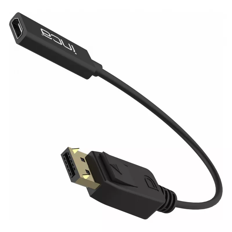 INCA DisplayPort - HDMI -adapteri IDTH-07 4K 0,2 m Retail