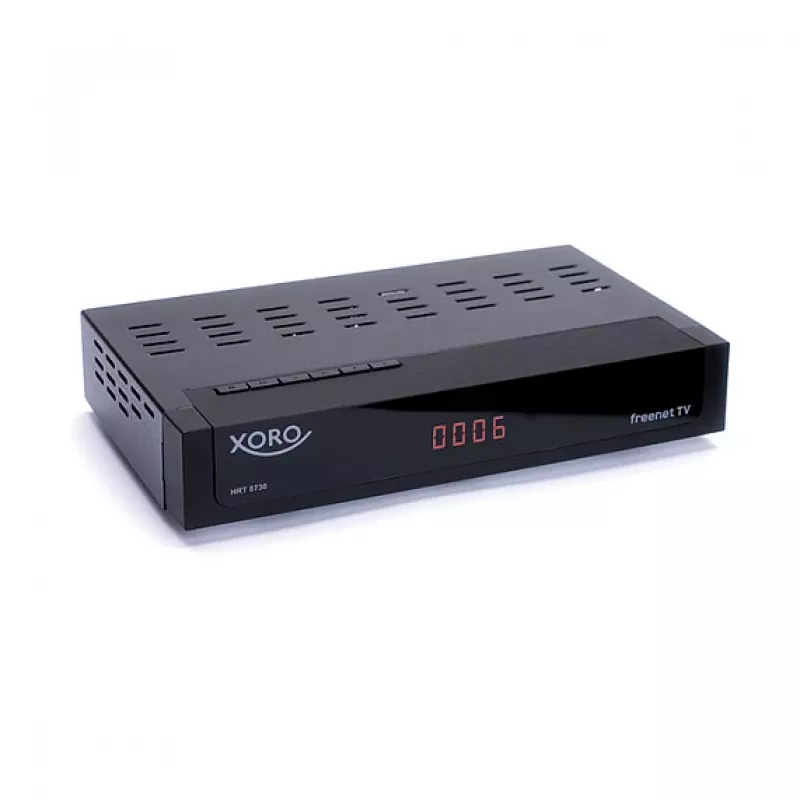 Xoro HRT 8730 DVB-T/T2 Full HD -vastaanotin, musta