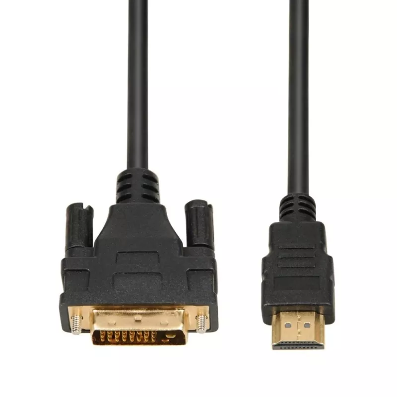 IBOX HDMI–DVI-D-kaapeli FullHD 1080p 2 m musta