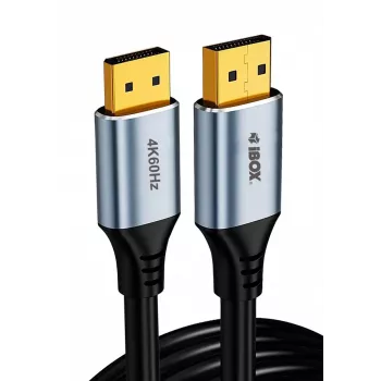IBOX DisplayPort-kaapeli 4K60Hz 2 m musta