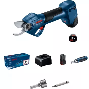 Bosch GGP 12V-25 Professional akkuruohosakset -sarja 2x3,0 Ah
