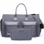 EXTRALINK Black Forest KM05 matkalaukku 51x20x33 cm taitettava + toilettilaukku