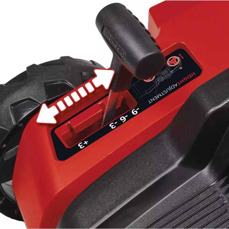 Einhell GE-SA 1435/1 sähköinen ilmastointilaite ja puhallin 1400 W, 35 cm työleveys, punainen/musta