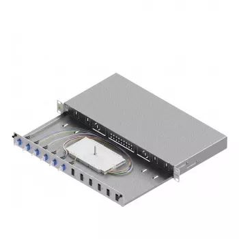 ZVK Easylan LSB1A225 Basic kuitujatkoskotelo 1U 6x LC-Duplex OS2
