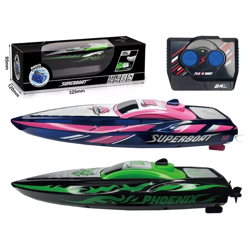 MADEJ R/C pikavene 2.4GHz RC-vene USB-laturilla