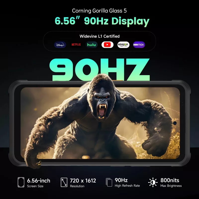 Ulefone Armor X31 6/128GB musta iskunkestävä älypuhelin