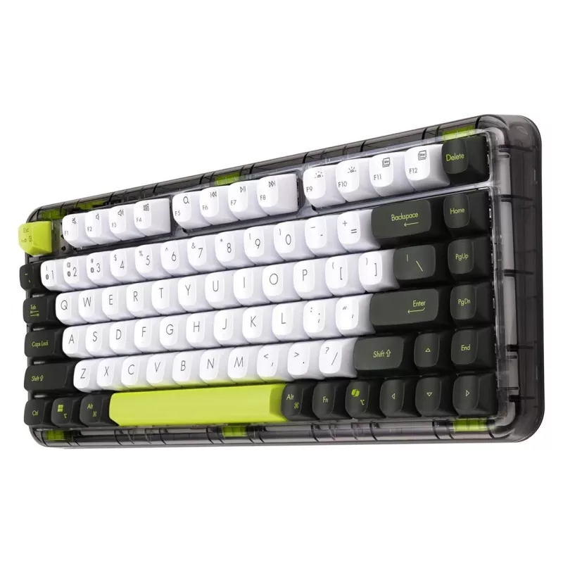 ASUS KD201 Jelly75 langaton/Bluetooth-näppäimistö Volt Green