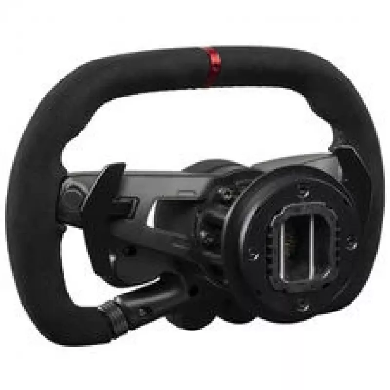 Fanatec CSL Elite Porsche Vision GT -ratti, Alcantara, OLED-näyttö, 310 mm leveys - musta