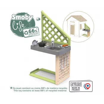 Smoby Life Summer Kitchen -grilli lisävarusteilla