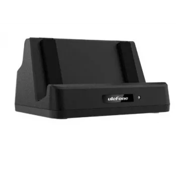 Ulefone Charging Dock Pad 4 Armor Pad -laitteelle - musta