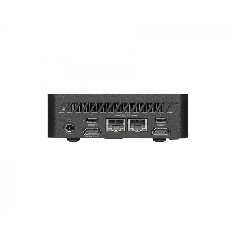 MSI Cubi NUC AI+ 3MG-004BEU -minitietokone, Intel Core Ultra 7 355, ei käyttöjärjestelmää, musta