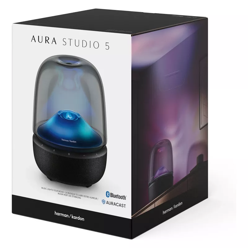 Harman Kardon Aura Studio 5 musta langaton kotikaiutin