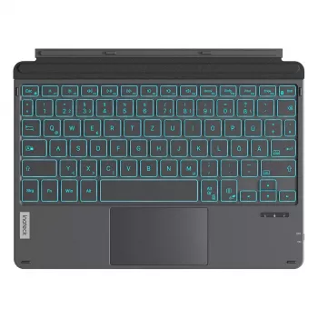 Inateck Surface -näppäimistö 02028 harmaa Bluetooth 5.0 taustavalo QWERTY
