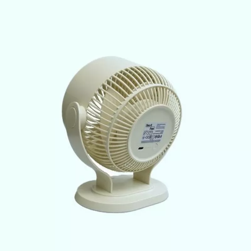 Maestro BT-003 USB-pöytätuuletin, musta, 10 cm tuulettimen lavat, 2 nopeutta, kompakti muotoilu