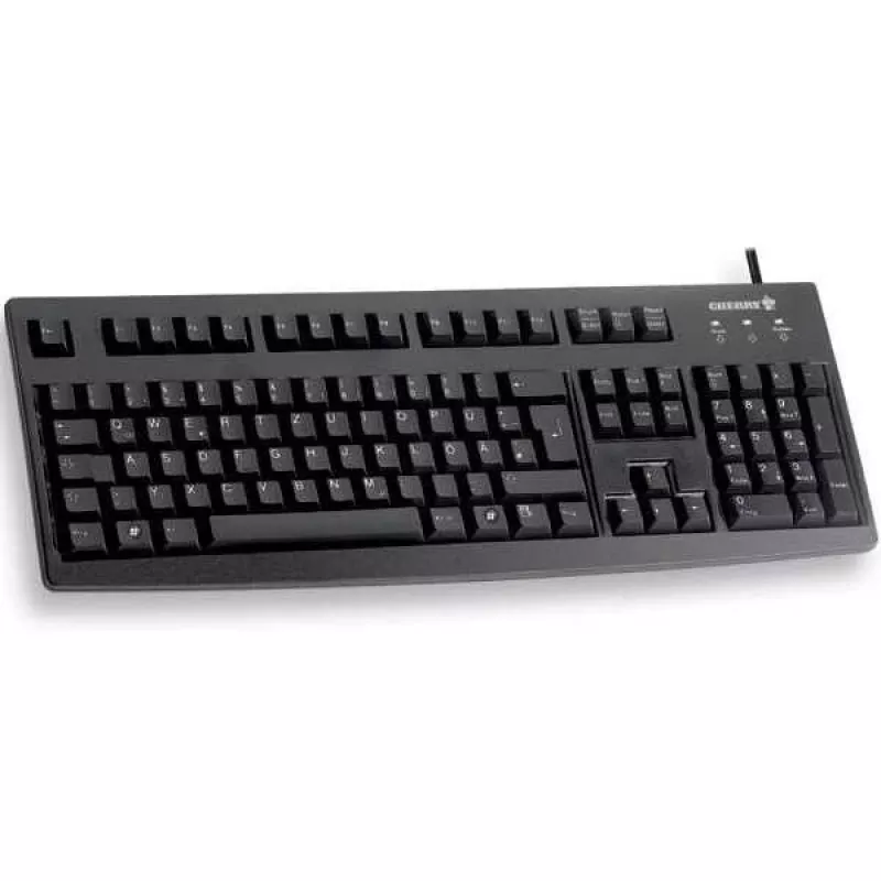 Cherry G83-6105LUNCH-2 CH USB musta langallinen näppäimistö QWERTZ-asettelu