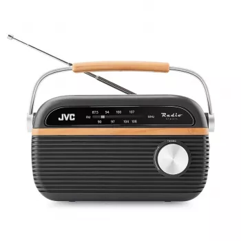 JVC RA-E215G kannettava radio FM/AM analoginen harmaa