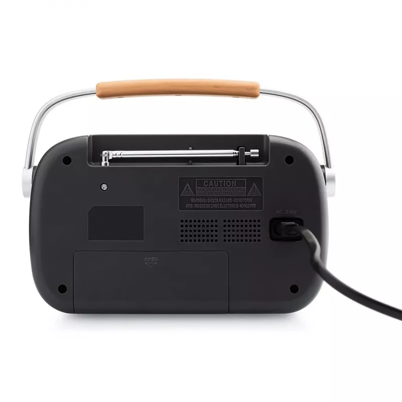 JVC RA-E215G kannettava radio FM/AM analoginen harmaa