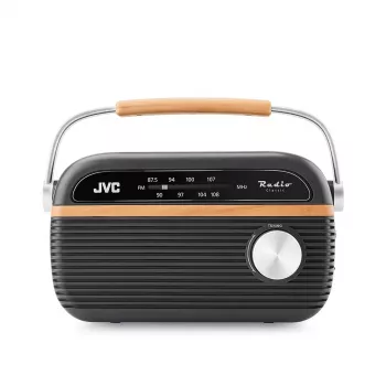 JVC RA-E215G kannettava radio FM/AM analoginen harmaa