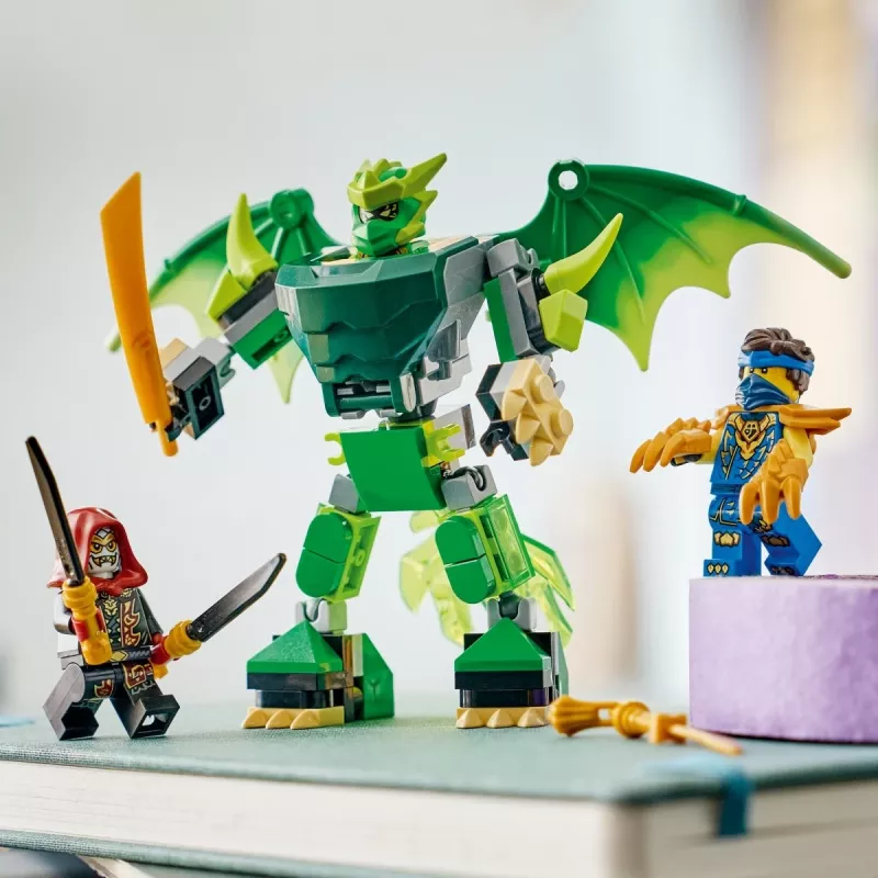 LEGO Ninjago 71862 Lloyds Drachen-Mech-Battle-Pack rakennuspalikat