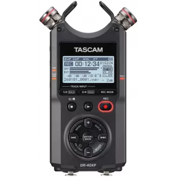 Tascam DR-40XP kannettava digitaalitallennin USB-ääniliitännällä