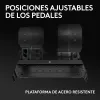 Logitech G RS Racing Pedals - 3-poljinsarja Load-Cell-jarrulla - musta - PC:lle