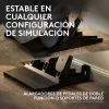 Logitech G RS Racing Pedals - 3-poljinsarja Load-Cell-jarrulla - musta - PC:lle