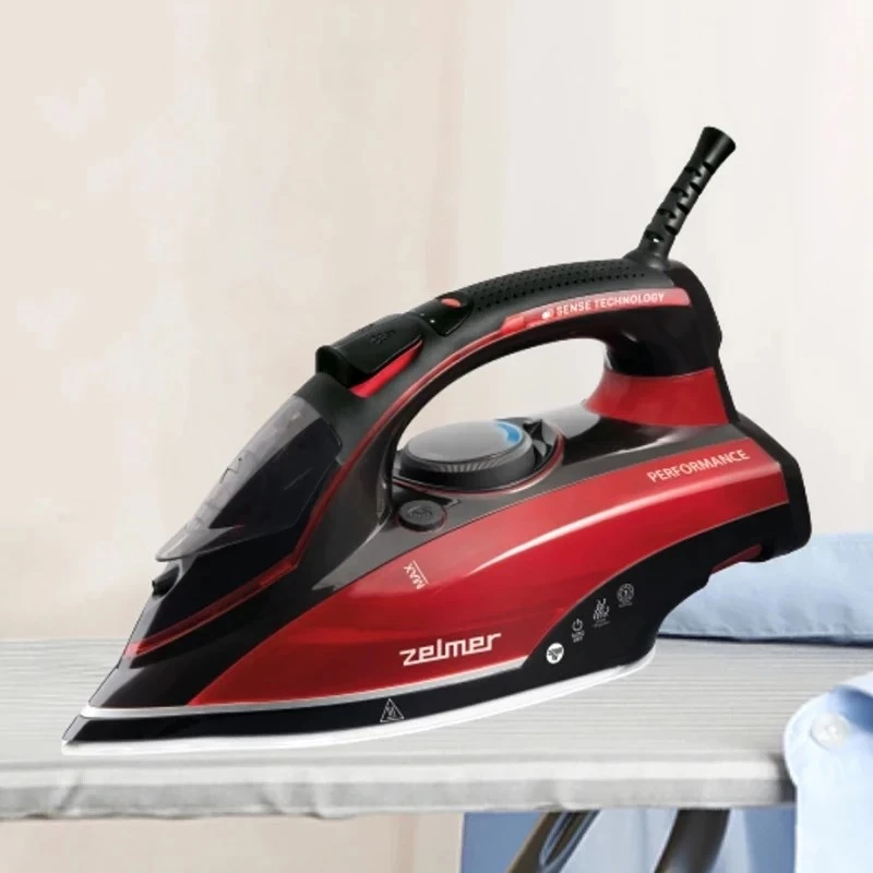 Zelmer Performance ZIR3210 höyrysilitysrauta 3200W punainen