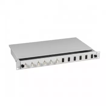 EFB Elektronik kuitujatkosrasia LC 50/125µm OM3 ulosvedettävä 12 pigtailia / 6 liitintä