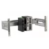 EFB Elektronik Universal DIN-Rail Holder 4U 19 tuuman rack-paneeli DIN-kiskolaitteille