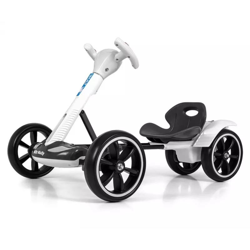MILLY MALLY Go-kart akkukäyttöinen Bolt valkoinen