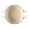 Le Creuset Signature valurautainen pyöreä patapata 20 cm Shell Pink