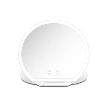 Girmi BE03 meikkipöytäpeili LED-valaistuksella, 1x/5x suurennus, kromiviimeistely