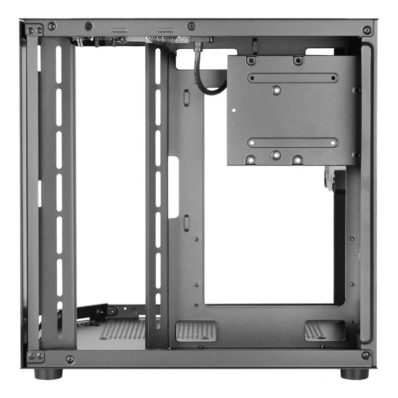 TACENS Mars Gaming MC-3TLITE Mini Tower musta Tempered Glass FRGB -kotelo