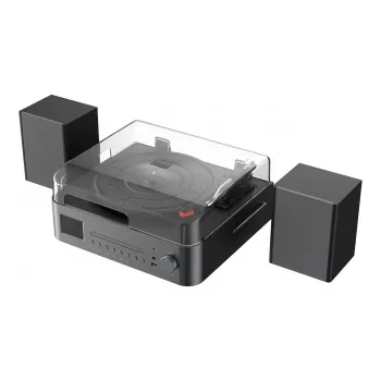 Reflexion HiFi -virittimen musta, ruskea DAB+, CD-soitin, Bluetooth (HIF2082DAB)