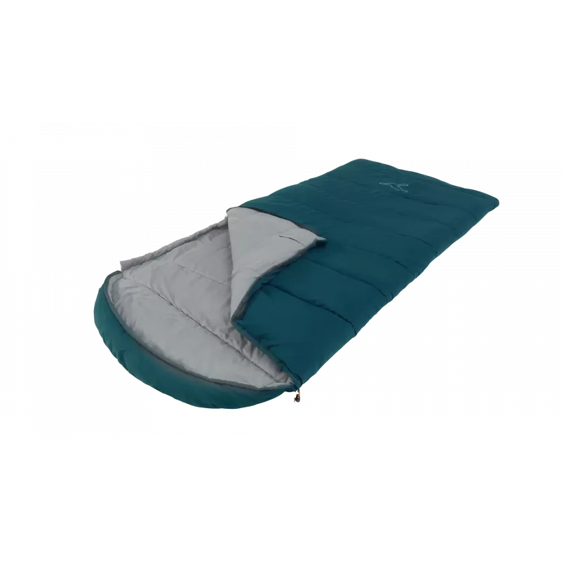 Easy Camp Raven I Square XL 5°C vasen vetoketju makuupussi 220x100 cm