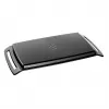 Staub Plancha induktioon sopiva valurautainen grillilevy, 38 cm, musta