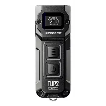 Nitecore TUP2 avaimenperä-taskulamppu musta 1200lm USB-C