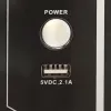 ORVALDI USV AM-1000LCD USB Line-Interactive 1000VA 600W 8x Schuko-pistorasia LCD-näyttö
