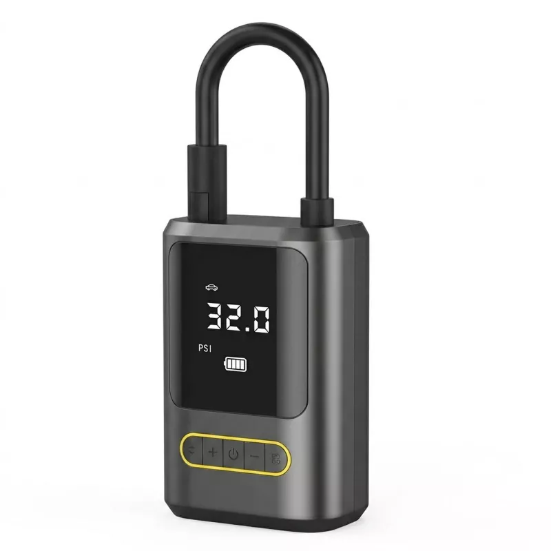 EXTRALINK kannettava ilmakompressori 4000 mAh 80W 150 PSI virtapankki LED-taskulampulla