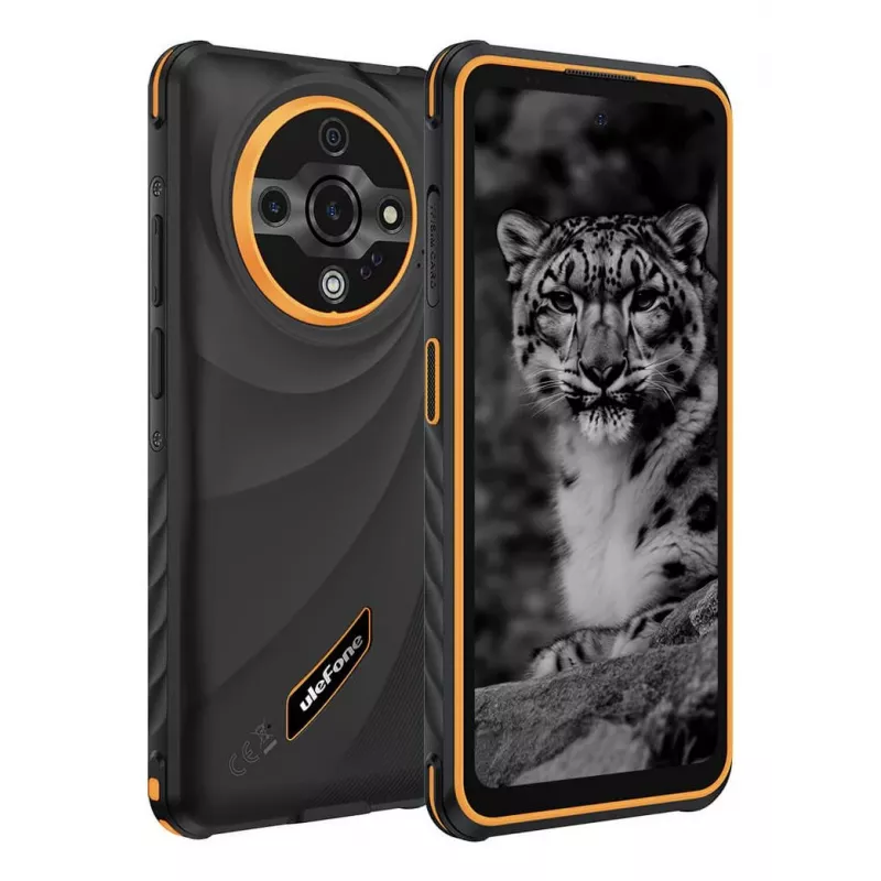 ULEFONE Armor X31 6GB RAM 128GB tallennustila oranssi 4G LTE järeä älypuhelin